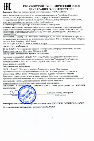 CU-TR Certified