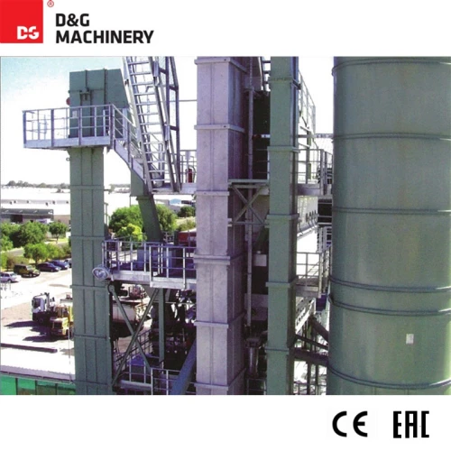 20% RAP asphalt-RAP Feeded to Mixer Tower Through Elevator