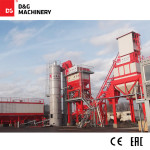 D&G Standard  Series DG1300T160 100t/h batch asphalt mixing plant