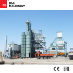 D&G Standard Series DG2000T220 180t/h asphalt batch mix plant