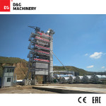 D&G Standard Series DG3000T250D 240t/h batch hot mixture plant