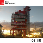 D&G Standard Series DG5000 400t/h large size asphalt plant