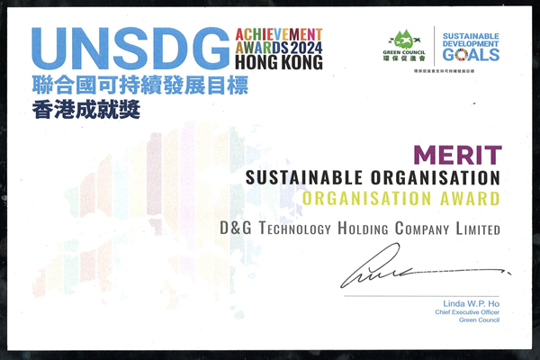 UNSDG 2024 Award Winner DG 2