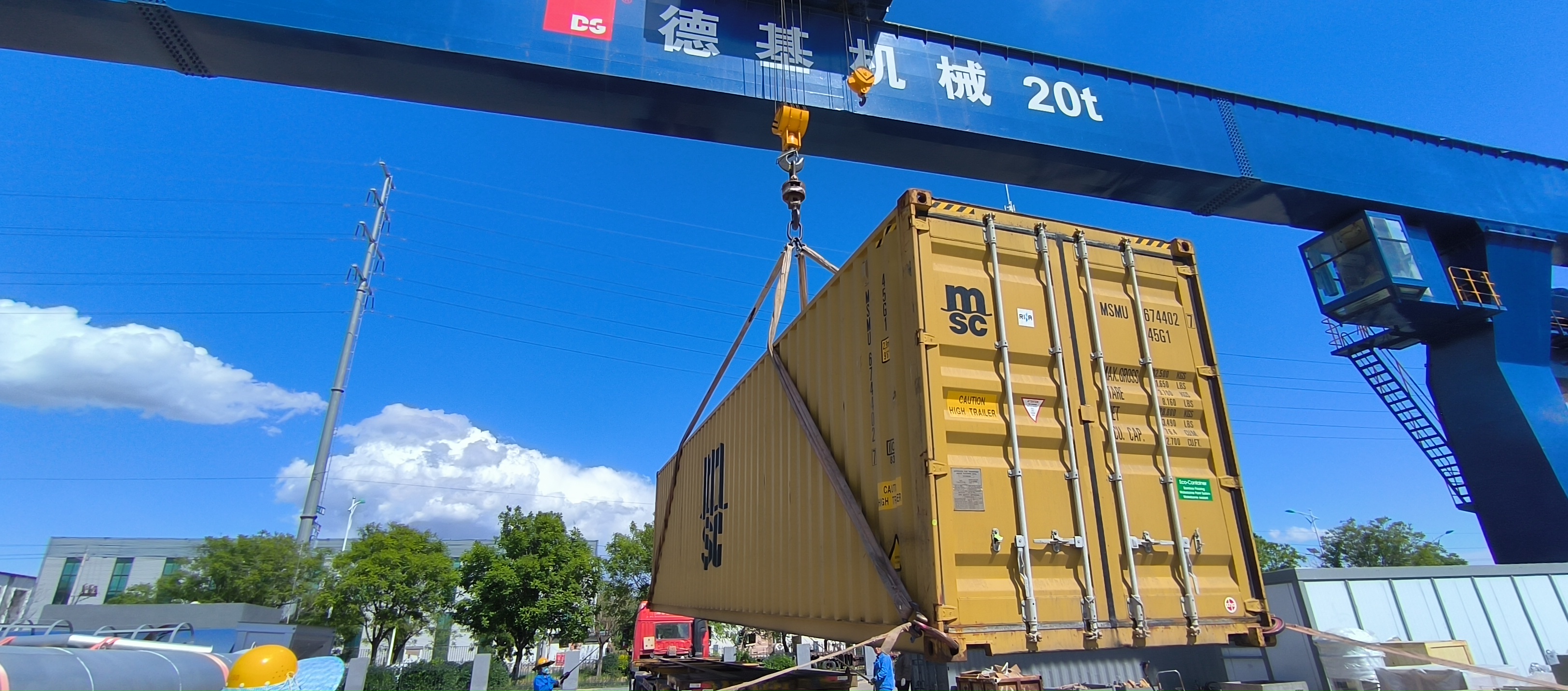 D&G Machinery's DG1500 Asphalt Mixing Plant Shipped to the European Market
