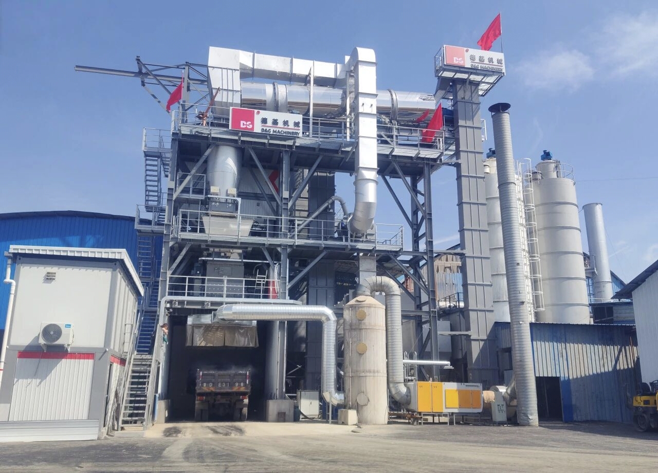 Another D&G Machinery Monoblock Hot Recycling Asphalt Mixing Plant——the Ultimate Profit Generator, Rolls Out in Shanxi