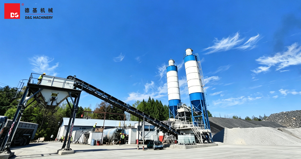D&G Machinery Facilities Green Pavement Upgrade of National and Provincial Highways in Jilin, China