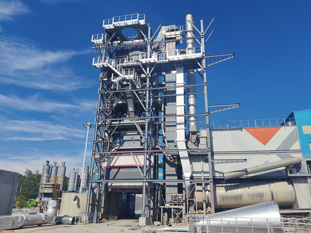 D&G Machinery Elevated Drum-Type Hot Recycling Retrofit Drives Green Expansion of Beijing-Hong Kong-Macao Expressway